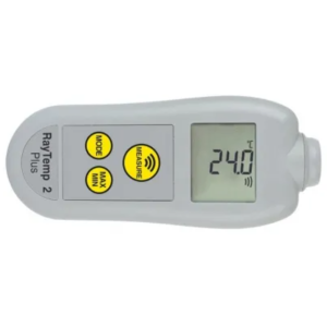 ETI RayTemp 2 Plus infrared thermometer with automatic 360° rotating display