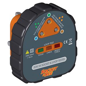 Socket & See SOK34 Easy Socket and Earth Loop Tester