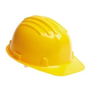 Yellow Safety Hardhat Compatible With Hellberg Ear Defenders