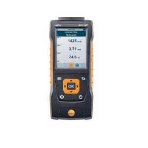 Testo 440 dP - Air and IAQ measuring instrument including differential pressure