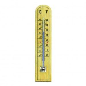 Beechwood Thermometer