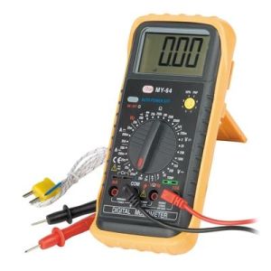 Manual Ranging Digital Temp-Multimeter