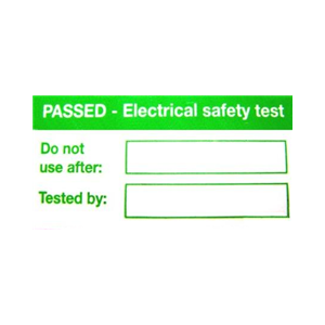 PAT Testing PASSED Labels - Tested for Electrical Safety- 500 Labels