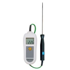Food Check Food Thermometer and Probe- White
