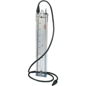 PORTABLE MANOMETERS WITH VERTICAL LIQUID COLUMN