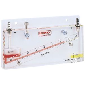 INCLINED LIQUID COLUMN MANOMETERS