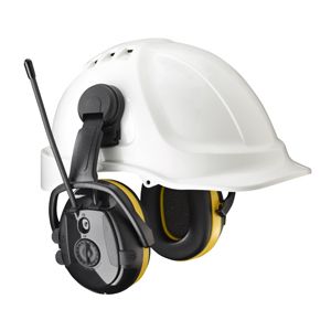 Hellberg React Cap Mounted  Communication And FM/AM Radio Ear Defenders