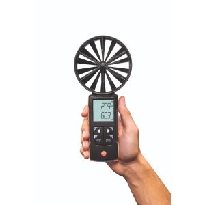 TESTO 417 - Digital 100mm Vane Anemometer with Smart App connectivity
