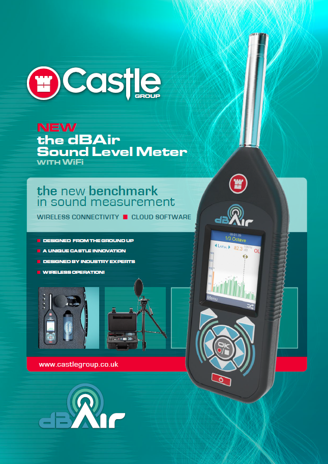 dBAir Safety & Environment Sound Level Meter Brochure
