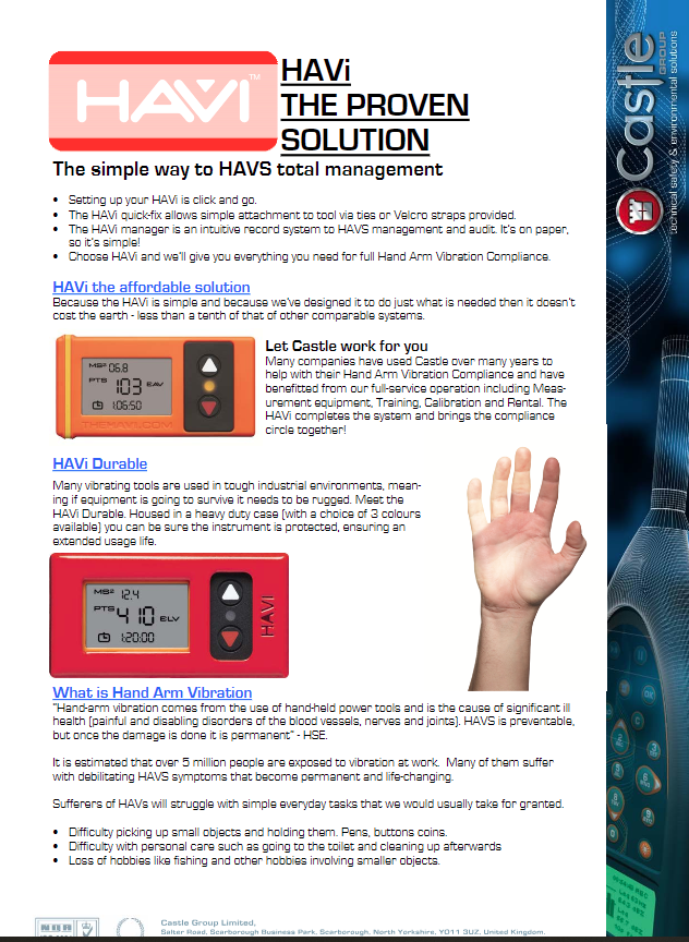 HAVi Plus - Watch Compatible Tool Timer Brochure